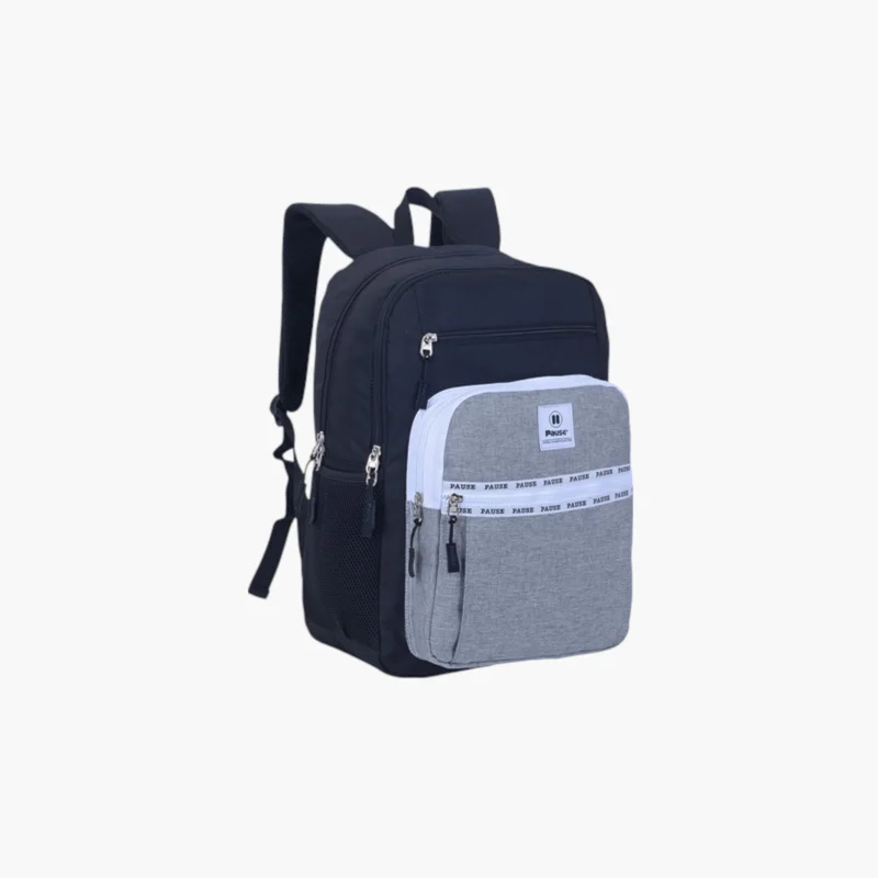PAUSE Colourblock School Backpack for Kids